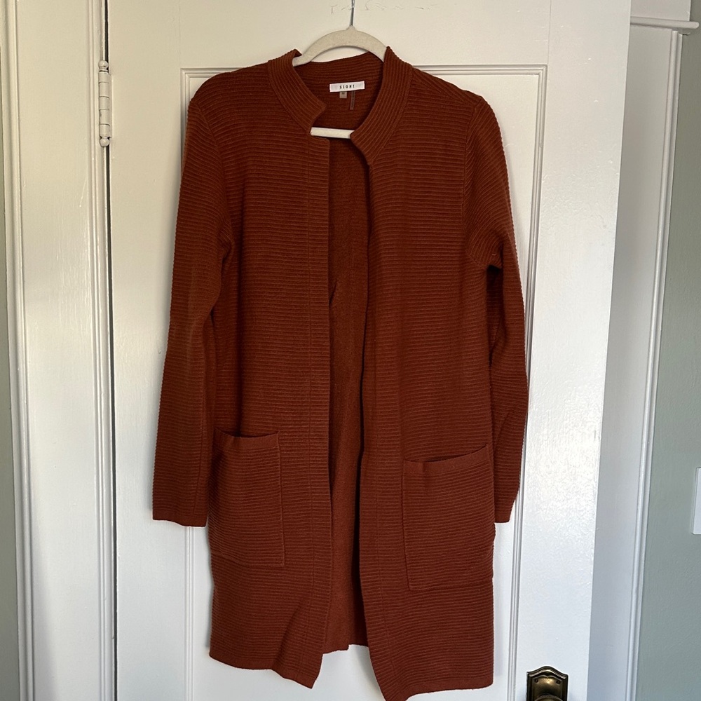 Sioni Women's Rust Cardigan